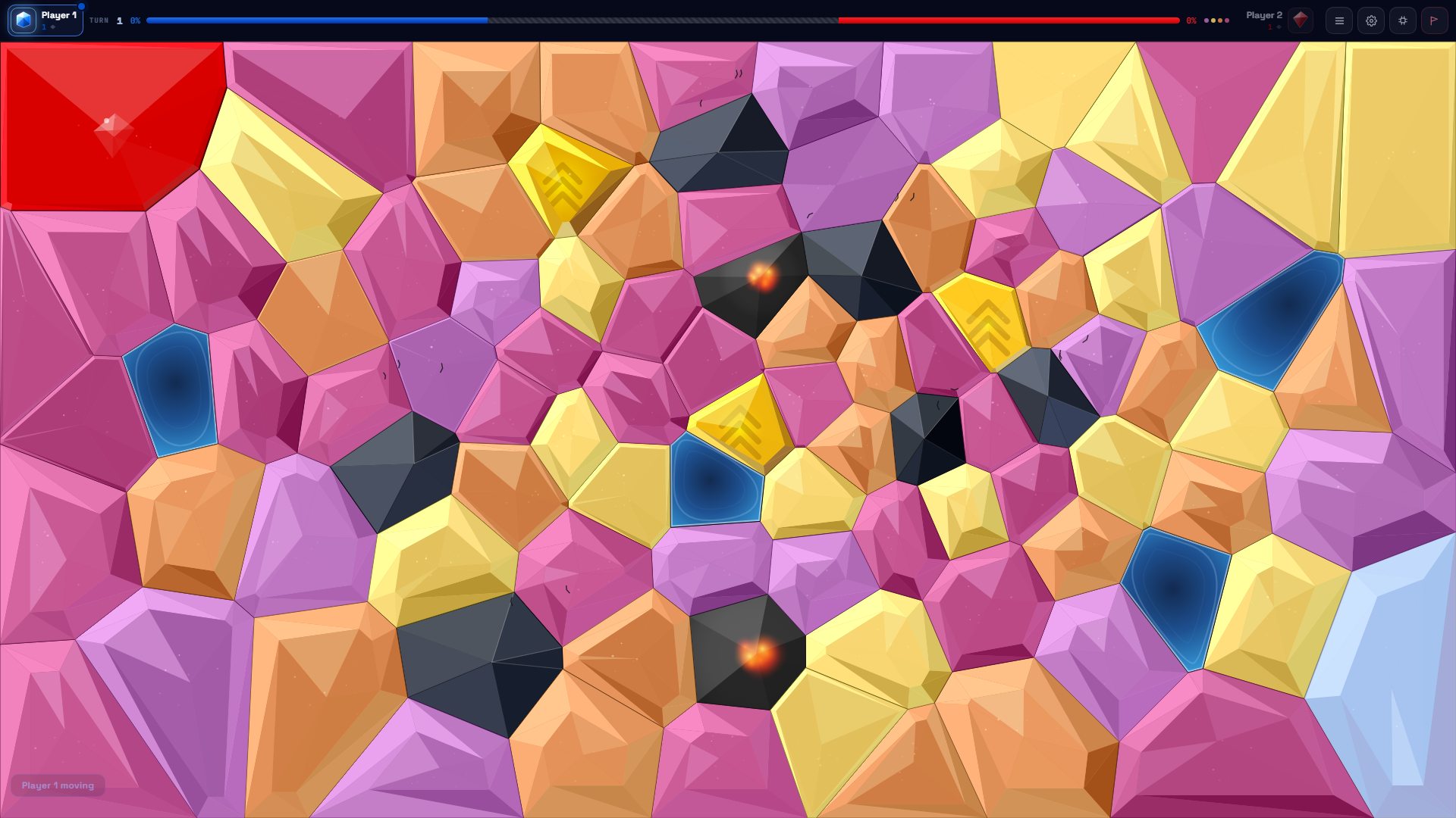 Faceted preset preview